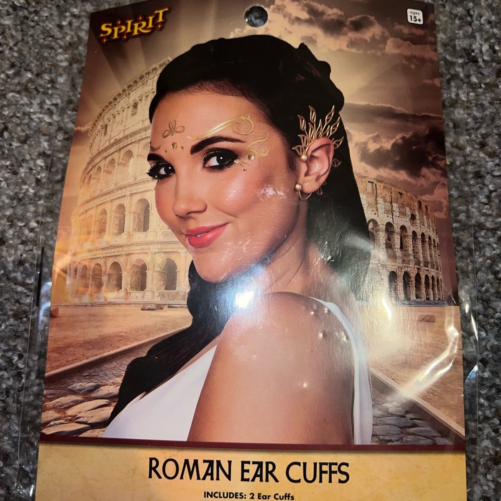 BNWT Roman Ear Cuffs